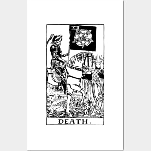 Death Tarot Card Posters and Art